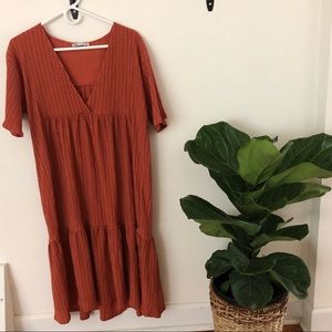 Orange Zara Dress